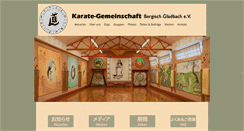 Desktop Screenshot of karate-gemeinschaft.de